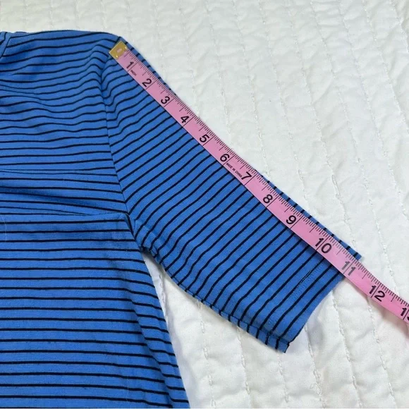 Apt. 9 Casual Blue and Black Striped Midi Dress - Picture 6 of 12